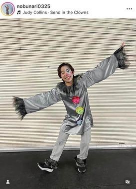 織田信成さんのインスタグラム（＠nobunari0325）より