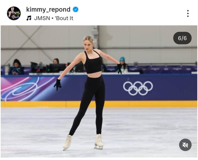 キミー・レポンド選手のインスタグラム（＠kimmy_repond）より
