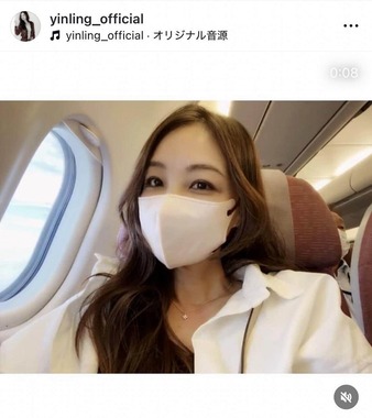 インリンさんのインスタグラム（＠yinling_official）より