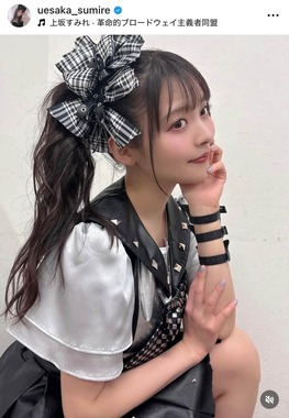 上坂すみれさんのインスタグラム（＠uesaka_sumire）より
