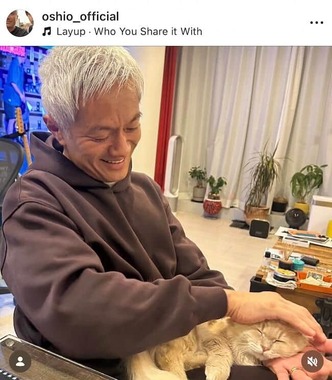 押尾学さんのインスタグラム（＠oshio_official）より