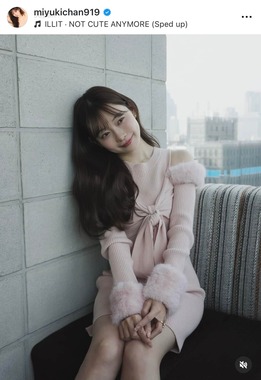 渡辺美優紀さんのインスタグラム（＠miyukichan919）より