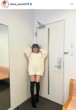 鈴木奈々さんのインスタグラム（＠nana_suzuki79）より
