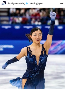 SP2位の坂本選手（ISUインスタグラムより）