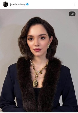 エフゲニア・メドベージェワさんのインスタグラム（＠jmedvedevaj）より