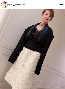 夏木マリさんのインスタグラム（＠mari_natsuki）より
