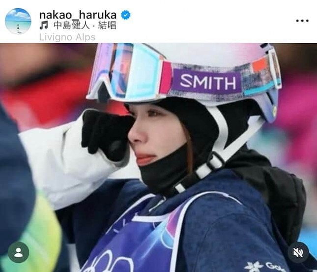 中尾春香選手のインスタグラム（＠nakao_haruka）より