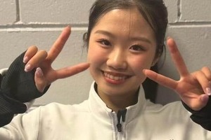 フィギュア銅・中井亜美、演技直後の「激カワ」ほっぺポーズに...キュン　織田信成が命名すると