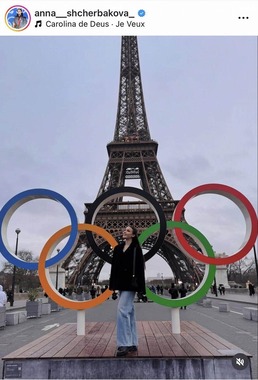 アンナ・シェルバコワ選手のインスタグラム（＠anna__shcherbakova_）より