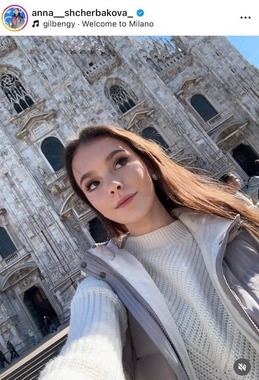 アンナ・シェルバコワ選手のインスタグラム（＠anna__shcherbakova_）より