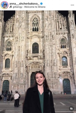 アンナ・シェルバコワ選手のインスタグラム（＠anna__shcherbakova_）より