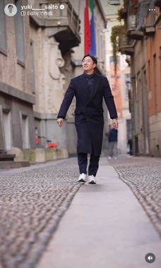 斎藤佑樹さんのインスタグラム（＠yuki____saito）より