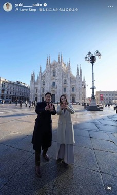 斎藤佑樹さんのインスタグラム（＠yuki____saito）より