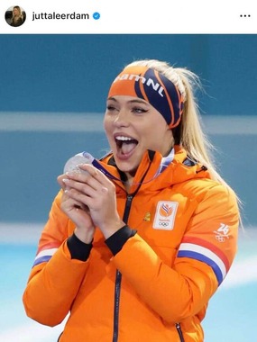 ユタ・レールダム選手のインスタグラム（＠juttaleerdam）より