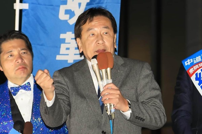枝野幸男氏（2025年2月撮影）
