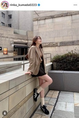 久間田琳加さんのインスタグラム（＠rinka_kumada0223）より