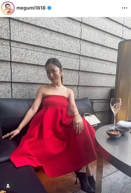 MEGUMIさんのインスタグラム（＠megumi1818）より