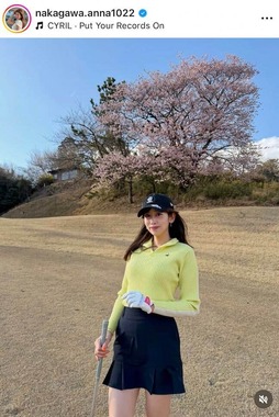 中川安奈さんのインスタグラム（＠nakagawa.anna1022）より