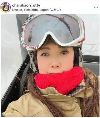 大原かおりさんのインスタグラム（＠oharakaori_otty）より