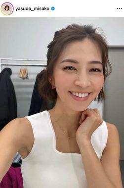 安田美沙子さんのインスタグラム（＠yasuda_misako）より