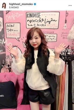モモコさんのインスタグラム（＠highheel_momoko）より