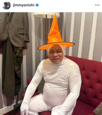 ジミー大西さんのインスタグラム（＠jimmyonishi）より