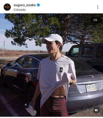 大迫傑選手のインスタグラム（＠suguru_osako）より
