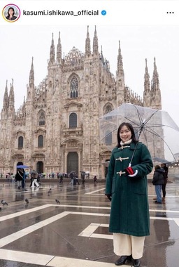 石川佳純さんのインスタグラム（＠kasumi.ishikawa_official）より