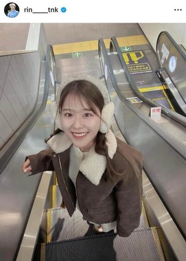 吉田鈴選手のインスタグラム（＠rin____tnk）より