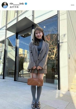 吉田鈴選手のインスタグラム（＠rin____tnk）より