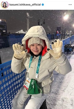 石川佳純さんのインスタグラム（＠kasumi.ishikawa_official）より