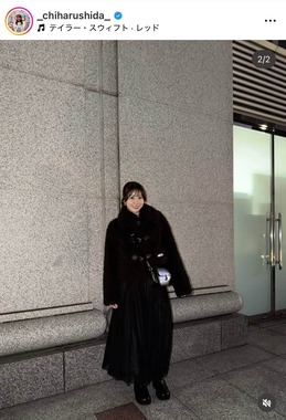 志田千陽さんのインスタグラム（＠_chiharushida_）より
