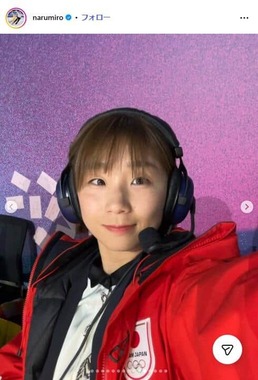 高橋成美さんのインスタグラム（@narumiro）より