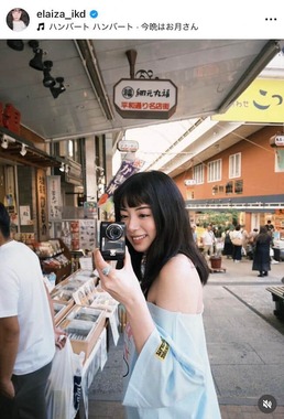 池田エライザさんのインスタグラム（＠elaiza_ikd）より