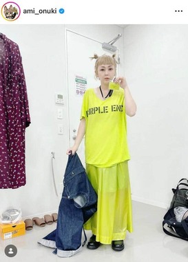 大貫亜美さんのインスタグラム（＠ami_onuki）より