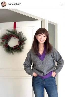アグネス・チャンさんのインスタグラム（＠agneschan1）より