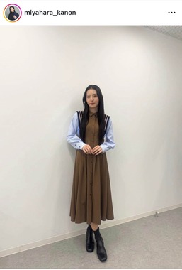 宮原華音さんのインスタグラム（＠miyahara_kanon）より