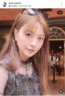 片瀬那奈さんのインスタグラム（＠nana_katase）より
