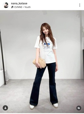 片瀬那奈さんのインスタグラム（＠nana_katase）より