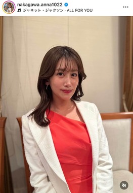 中川安奈さんのインスタグラム（＠nakagawa.anna1022）より