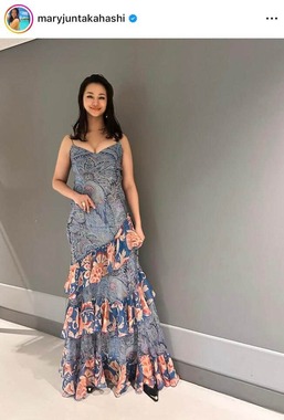 高橋メアリージュンさんのインスタグラム（＠maryjuntakahashi）より