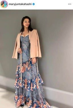 高橋メアリージュンさんのインスタグラム（＠maryjuntakahashi）より