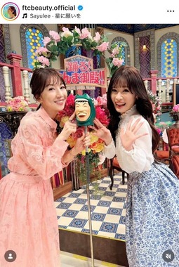 君島十和子さんのインスタグラム（＠ftcbeauty.official）より