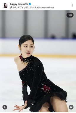 イ・ヘイン選手のインスタグラム（＠happy_haein05）より
