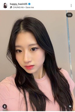 イ・ヘイン選手のインスタグラム（＠happy_haein05）より
