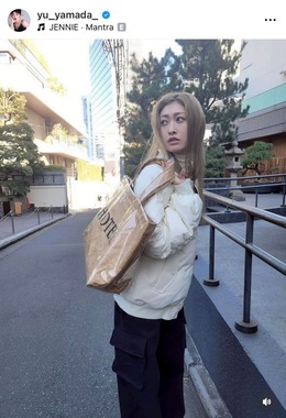 山田優さんのインスタグラム（＠yu_yamada_）より