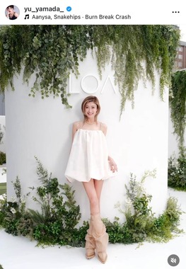 山田優さんのインスタグラム（＠yu_yamada_）より