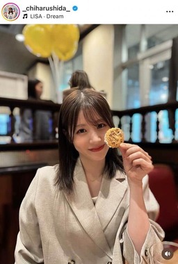 志田千陽さんのインスタグラム（＠_chiharushida_）より
