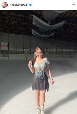 紀平梨花選手のインスタグラム（＠rikaskate0721）より

