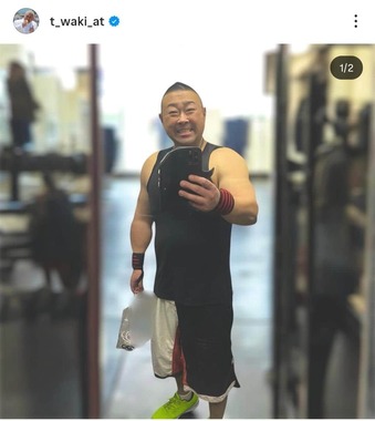 脇知弘さんのインスタグラム（＠t_waki_at）より